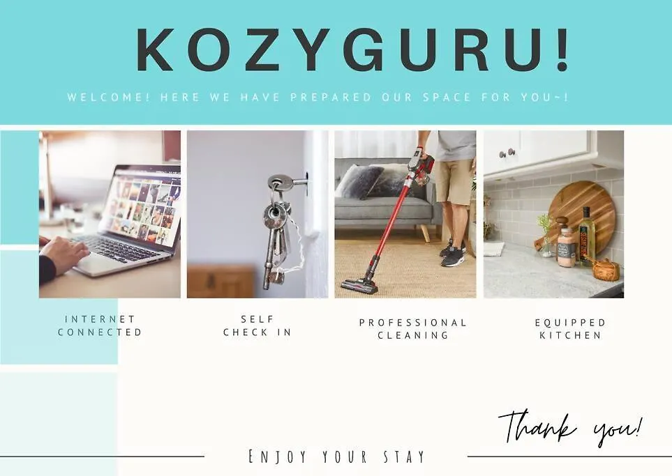 Kozyguru / Spring Hill / 2B2.5B / Qsh050-2 Apartment Brisbane